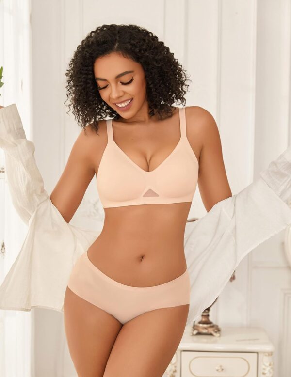 Avidlove Women's Seamless Bras Wireless Bra with Soft Suppor... - Image 5