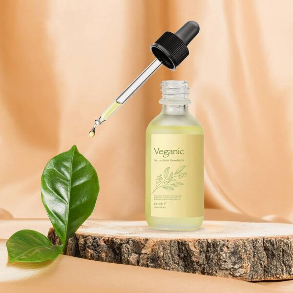 Veganic Hair Growth Oil, Veganic Natural Hair Growth Oil, Ve... - Image 8