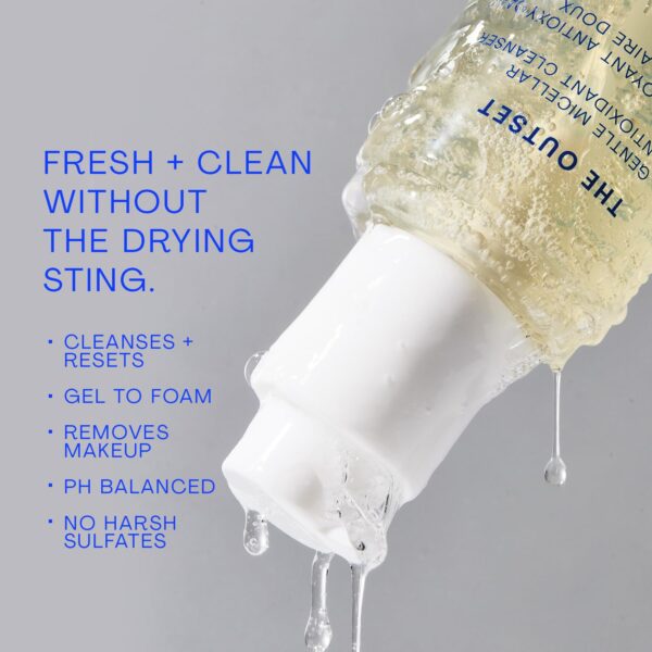 The Outset Gentle Micellar Antioxidant Cleanser - Gel Face W... - Image 3