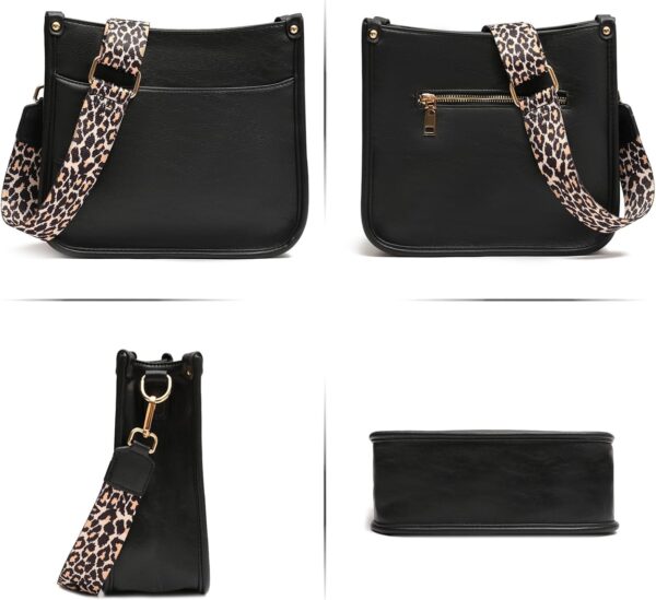 KOGTLA Women's Crossbody Shoulder Bag with Leopard Guitar St... - Image 4