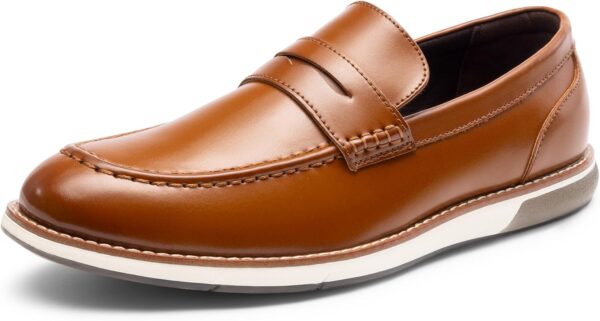 Bruno Marc Men's Dress Penny Loafer Slip-on Shoes - Image 2