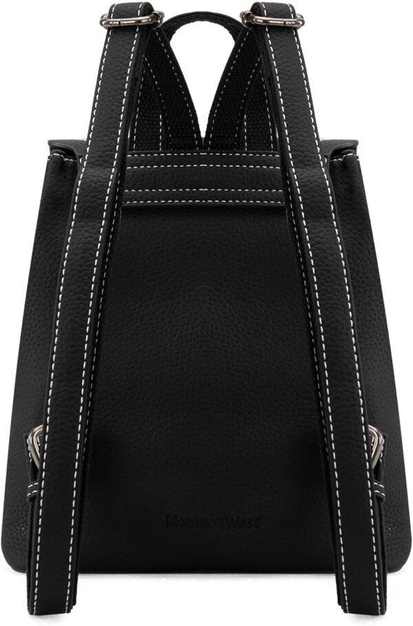 Montana West Mini Backpack Purse for Women Vegan Leather Sma... - Image 4