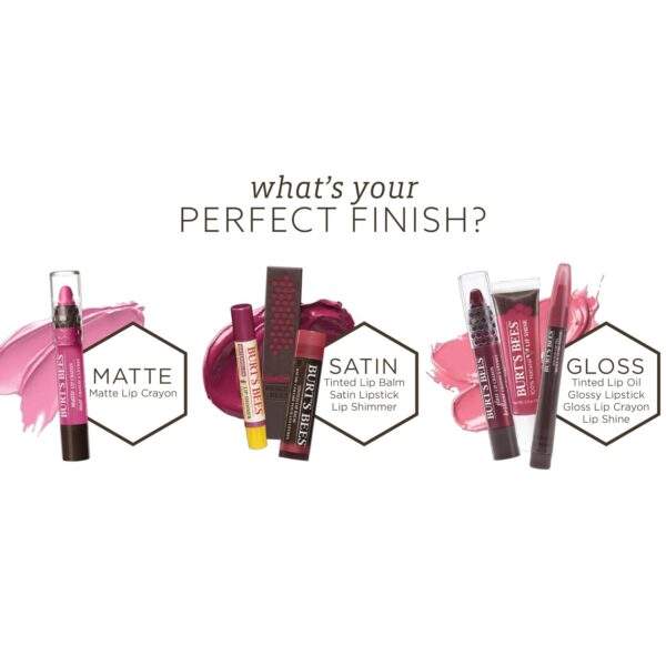 Burt’s Bees 100% Natural Moisturizing Lipstick, Russet River... - Image 12