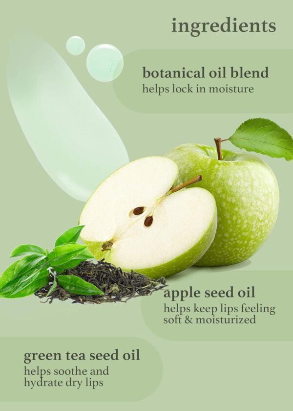 NOONI Korean Vegan Lip Oil - Appleblacktea, 0.12 Fl Oz + Kor... - Image 9