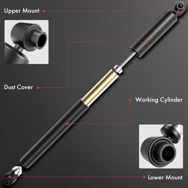 A-Premium Front Pair (2) Shock Absorber Compatible with Ford... - Image 3