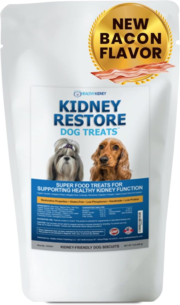 Kidney Restore Bacon Flavor Dog Treats: Low Protein Dog Trea... - Image 2