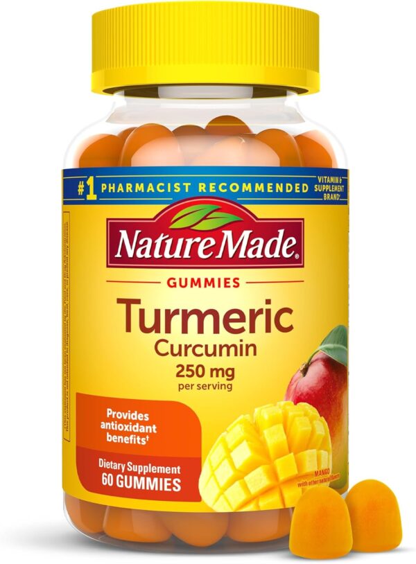 Nature Made Turmeric Curcumin 250mg Per Serving, Dietary Sup... - Image 2