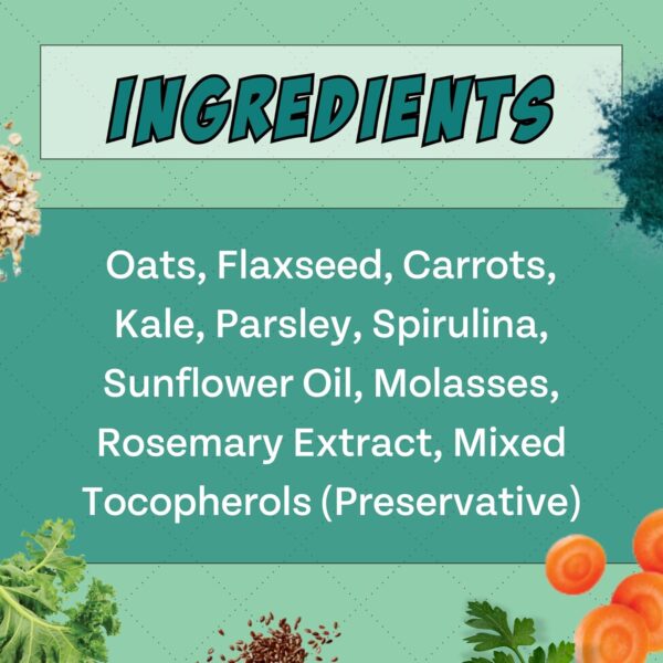 Chippin Plant-Based Spirulina Healthy Supplement & Dog Treat... - Image 4