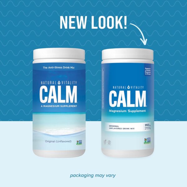 Natural Vitality Calm, Magnesium Supplement, Anti-Stress Dri... - Image 3