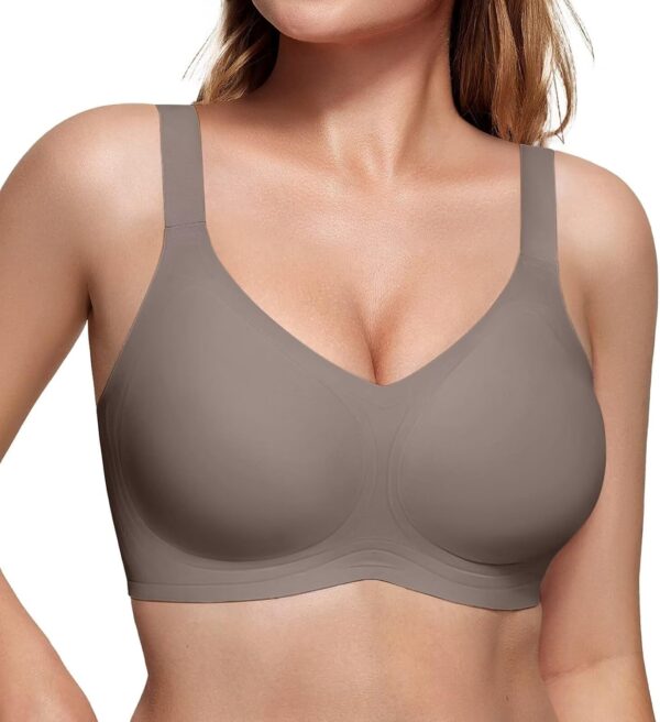 Vertvie Women's Seamless Bra Wireless Push Up Support Bra Co... - Image 2