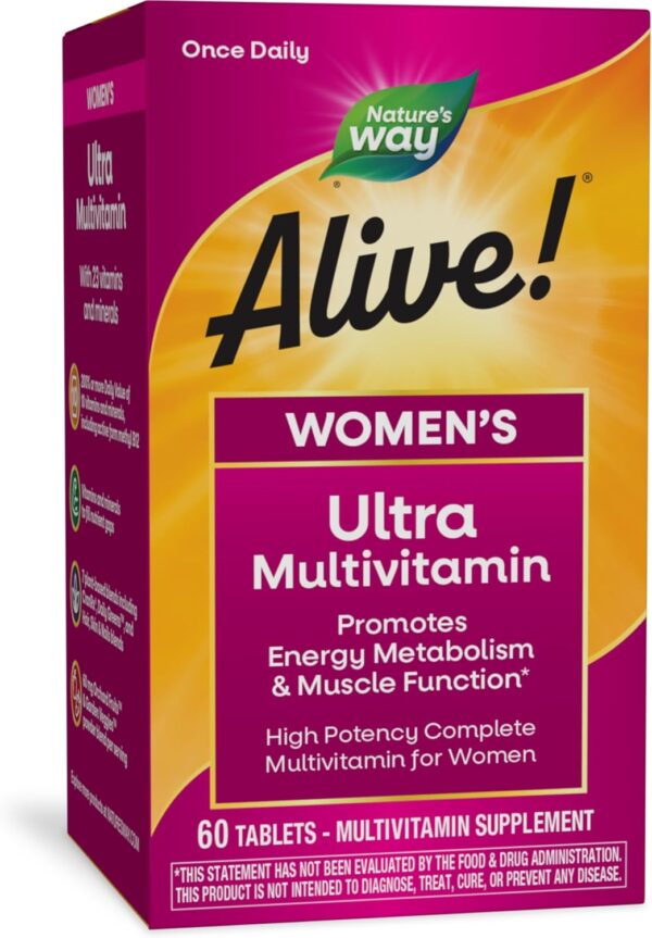 Nature's Way Alive! Women's Daily Ultra Multivitamin, High P... - Image 2