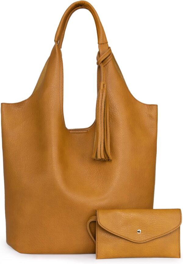 Montana West Slouchy Hobo Bags for Women Soft Designer Shoul... - Image 2
