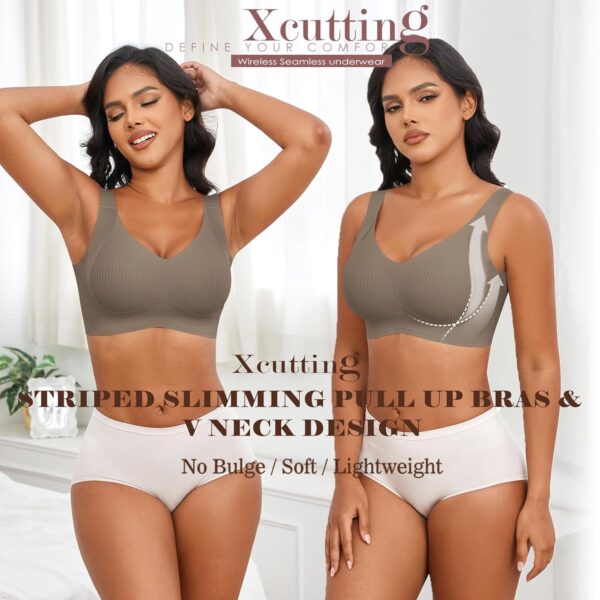 Plus Size Bras for Women No Underwire Full Coverage Everyday... - Image 4