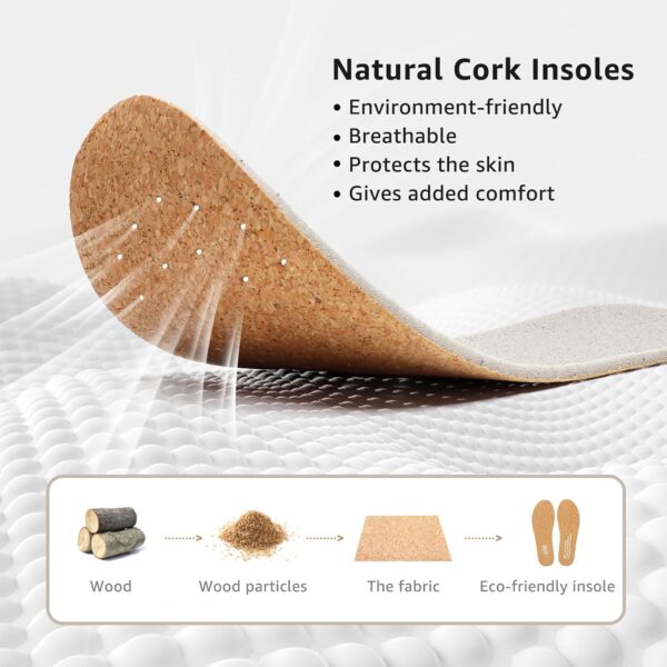 STQ Loafers for Women Memory Foam Slip On Sneakers EleeS Qui... - Image 6
