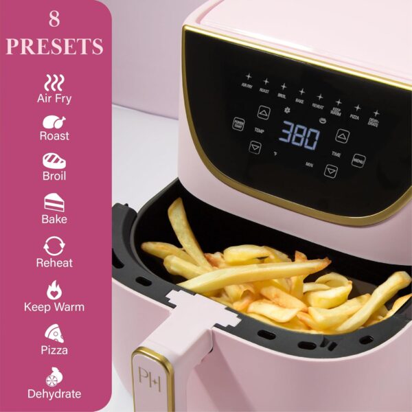 Paris Hilton Air Fryer, Large 6-Quart Capacity, Nonstick Mad... - Image 6