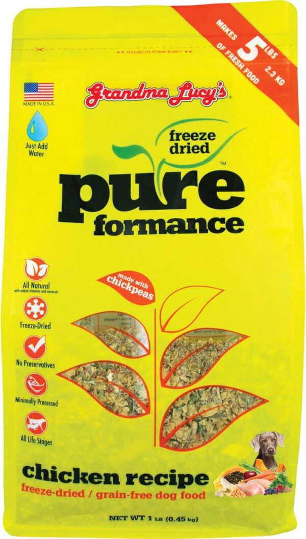 GrandmaLucy Pureformance Freeze Dried Grain Free Chicken Rec... - Image 2