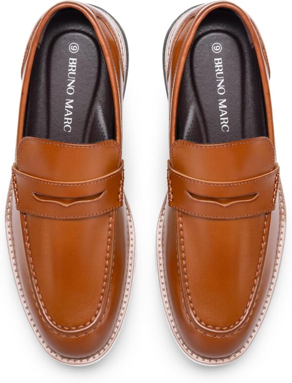 Bruno Marc Men's Dress Penny Loafer Slip-on Shoes - Image 4