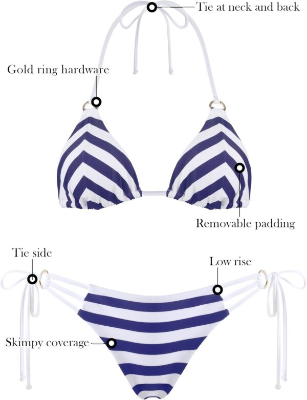 RELLECIGA Women's Triangle Bikini Set - Image 7