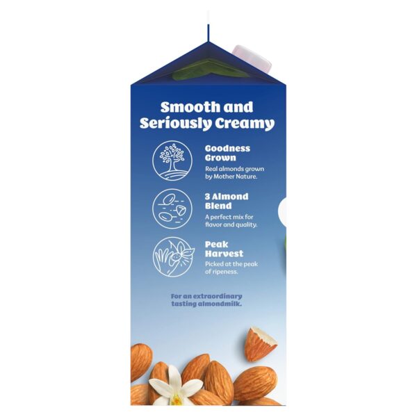Silk Almond Milk, Unsweet Vanilla, Dairy Free, Gluten Free, ... - Image 15