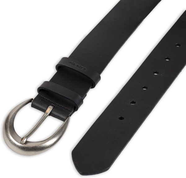 Levi's Women's Casual Soft Leather Jean Belt with Rounded Bu... - Image 5