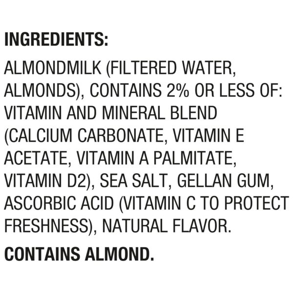 Silk Almond Milk, Unsweet Vanilla, Dairy Free, Gluten Free, ... - Image 11
