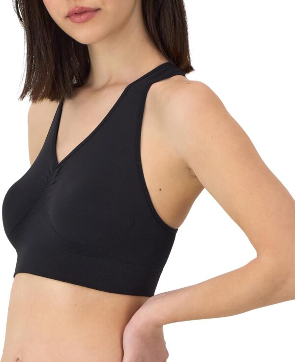 Hanes Women's Seamless Racerback Bra, Pullover Full-Coverage... - Image 4