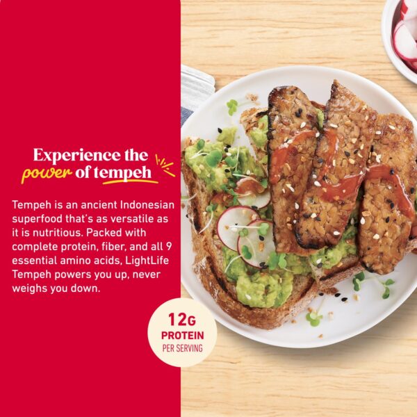 Organic Tempeh Smoky Plant-Based Bacon, 6 oz - Image 4