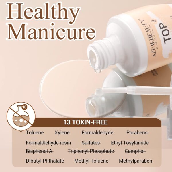 AZUREBEAUTY Dip Powder Liquid Set 15ml/0.5oz, 8 Pcs Dipping ... - Image 8