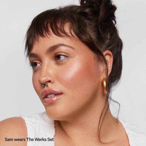 Milk Makeup The Werks Set - Rosy Glow Makeup Set - Travel-Fr... - Image 3