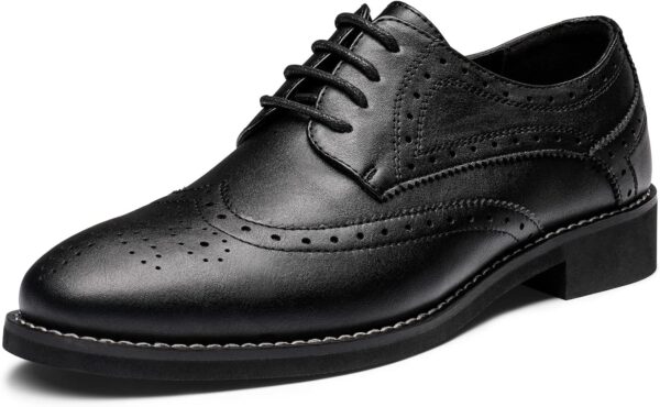 Bruno Marc Women's Classic Oxfords Lace Up Business Formal W... - Image 2