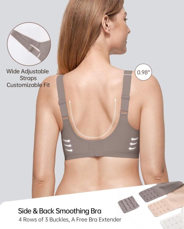 Vertvie Women's Seamless Bra Wireless Push Up Support Bra Co... - Image 5