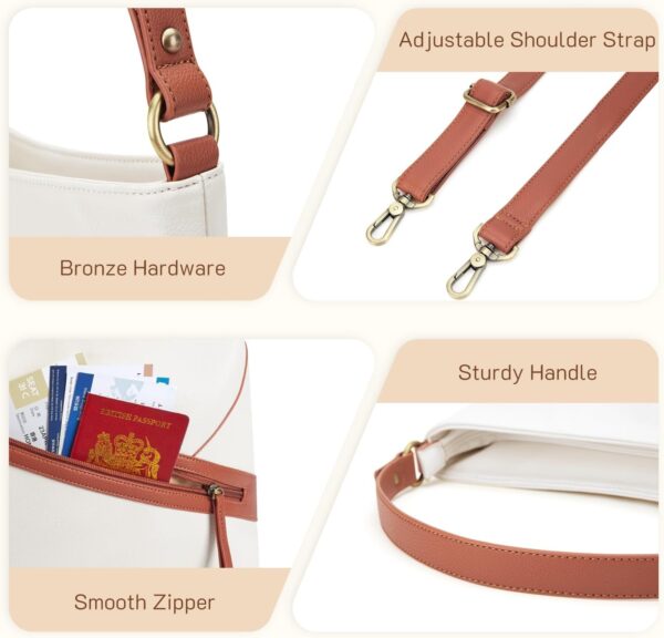 Missnine Hobo Bag Purses and Handbags for Women Top Handle H... - Image 5