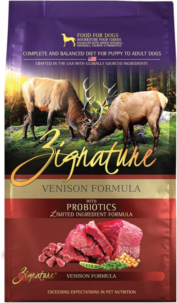 Zignature Venison Limited Ingredient Formula Dry Dog Food 12... - Image 2