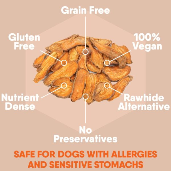 Davie's Sweet Potato Dog Treats - Healthy Dog Treats Made in... - Image 4