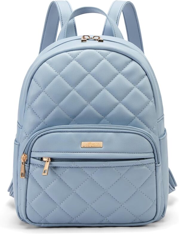 Marvolia Mini Backpack for Women - Vegan Leather Small Backp... - Image 2