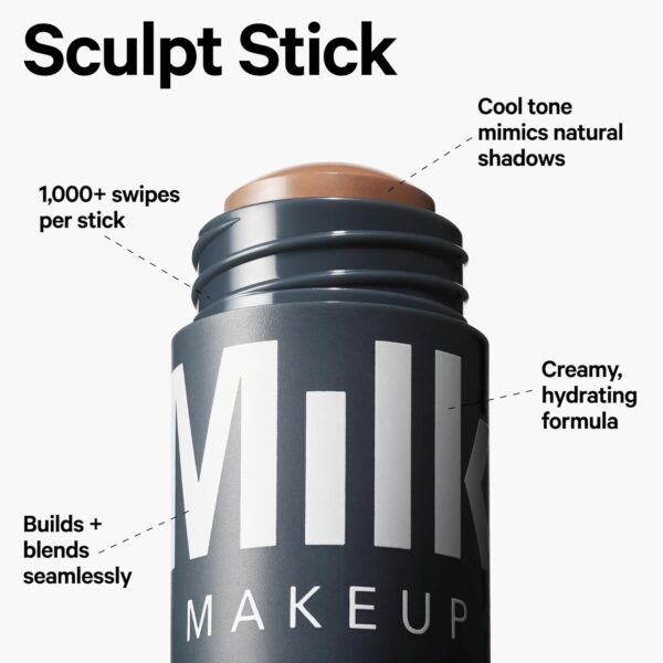 Milk Makeup Sculpt Stick, Toasted (Fair to Light) - 0.19 oz ... - Image 7