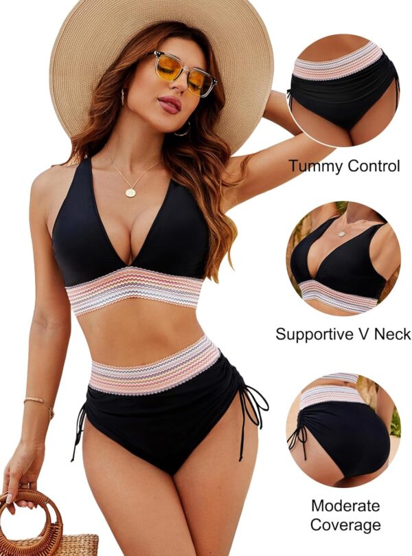 Blooming Jelly Women High Waisted Bikini Sets Tummy Control ... - Image 6