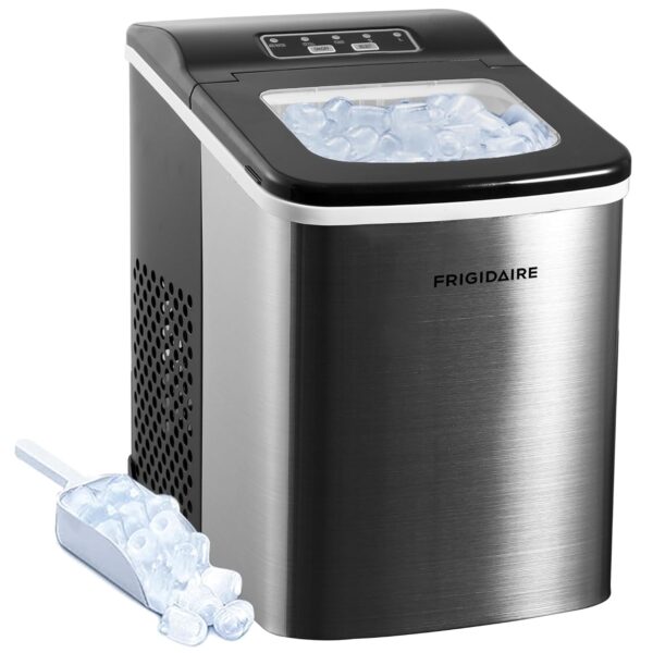 Frigidaire Compact Countertop Ice Maker, Makes 26 Lbs. of Bu... - Image 2