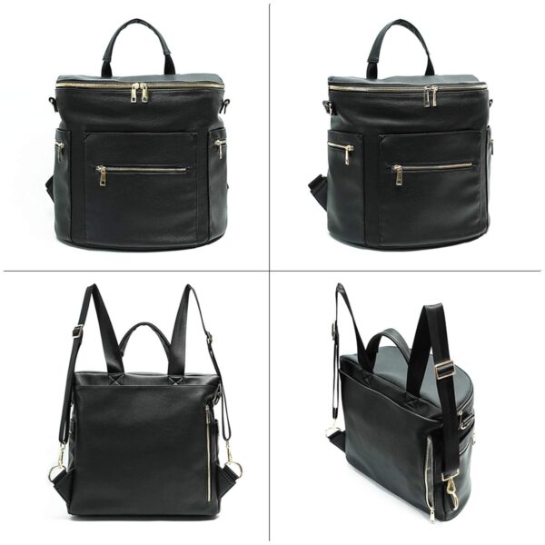 Diaper bag, Leather Diaper Bag Backpack by MF Store, Diaper ... - Image 9