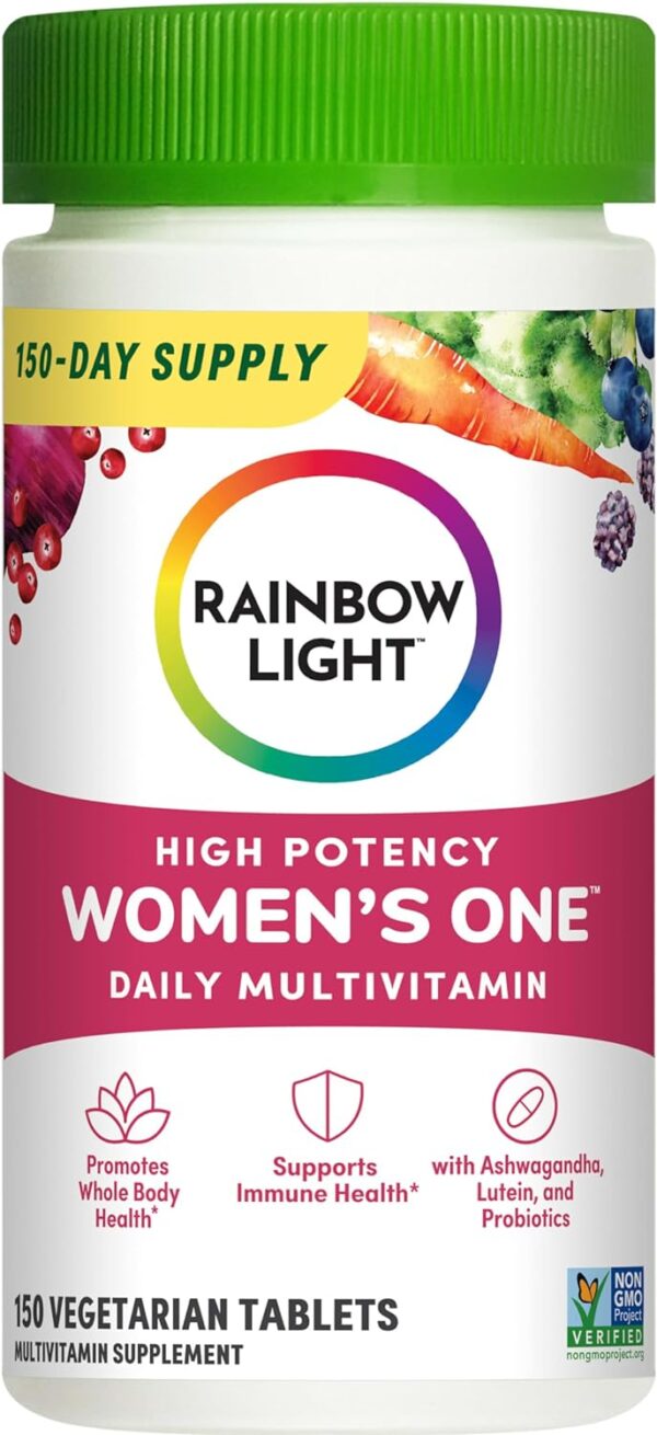 Rainbow Light Womens One High-Potency Daily Multivitamin, Wo... - Image 2