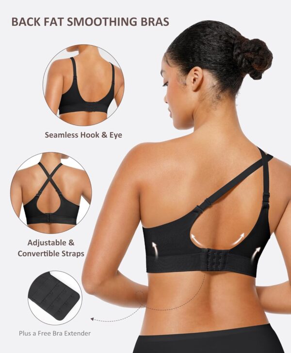 FeelinGirl Wireless Push Up Bra for Women, Seamless Comfort ... - Image 5