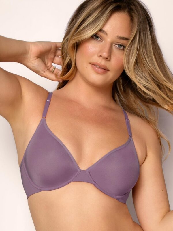 Smart & Sexy Women's Silky Smooth Demi Unlined Underwire Bra - Image 3