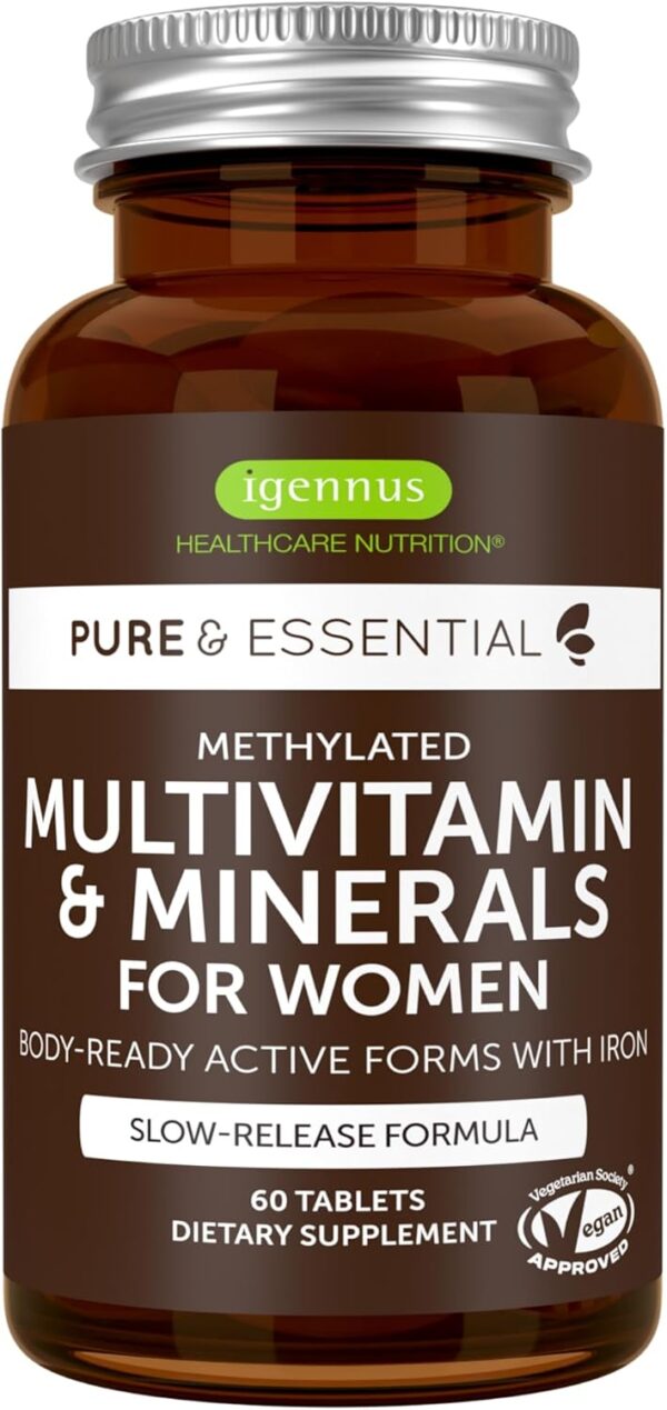 Igennus Methylated Women's Multivitamin, Methylated Folate f... - Image 2