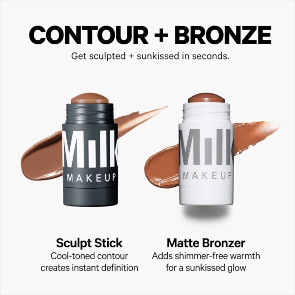 Milk Makeup Sculpt Stick, Toasted (Fair to Light) - 0.19 oz ... - Image 9