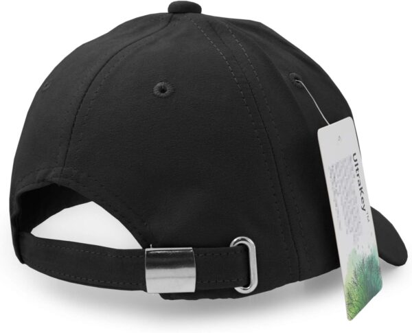UltraKey Suede Baseball Cap, Unisex Faux Suede Leather Class... - Image 7