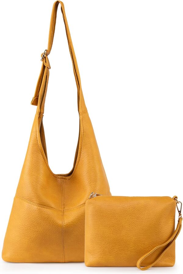 Montana West Hobo Bags Purse for Women Ultra Soft Foldable S... - Image 2