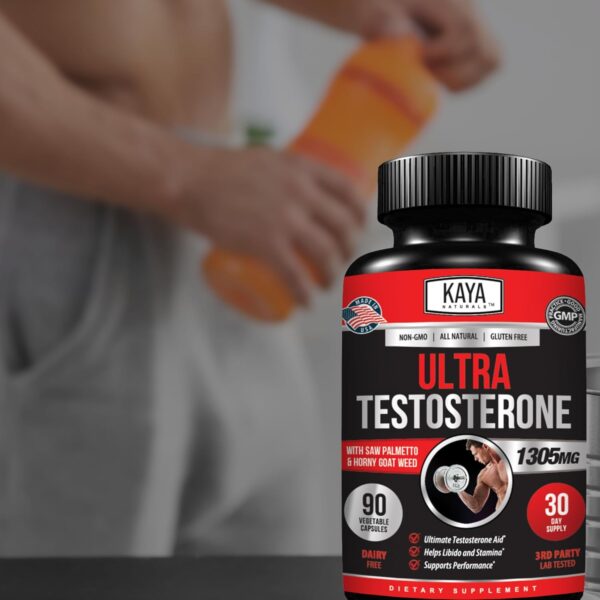 Kaya Naturals Ultra Testosterone - Men's Testosterone Booste... - Image 8