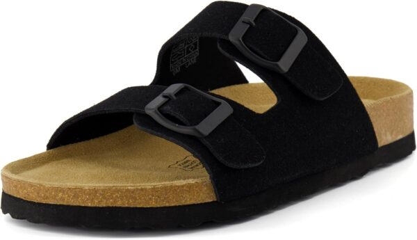 CUSHIONAIRE Women's Lane Cork Footbed Sandal With +Comfort - Image 2
