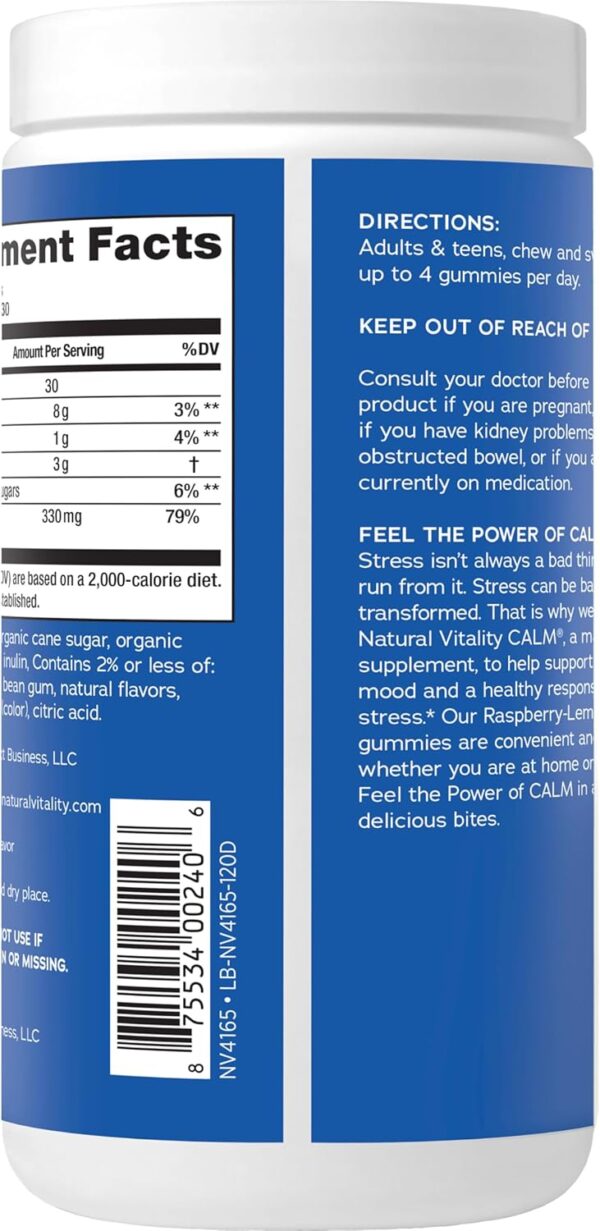 Natural Vitality CALM, Magnesium Citrate Supplement, Stress ... - Image 11