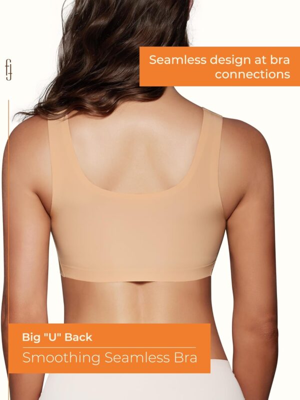 Pullover Wireless Bras for Women, Seamless Full Coverage Com... - Image 5